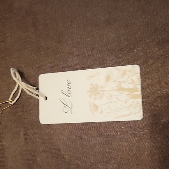 Llove Dark Brown Crushed Velour Open Front Kimono Size Medium - Picture 10 of 10